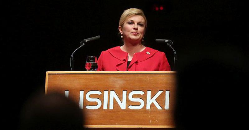 'HRVATSKA JE VAŠA DOMOVINA' Poruka Grabar-Kitarović Velikoj skupštini Srpskog narodnog vijeća