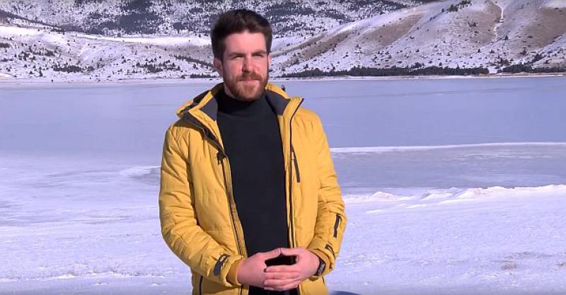 (VIDEO) BLIDINJE JEZERO OKOVANO LEDOM Znate li legendu o njegovom nastanku?