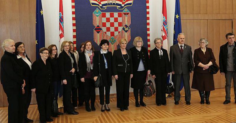PREDSTAVNICI SRBIJANSKIH UDRUGA NESTALIH KOD PREDSJEDNICE Grabar-Kitarović je osobno predana rješavanju ovog pitanja