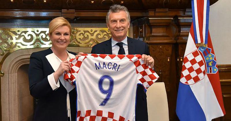 GRABAR-KITAROVIĆ SE SUSRELA S ARGENTINSKIM PREDSJEDNIKOM 'U Argentini živi između 200 i 250.000 Hrvata i vrlo su uspješni'