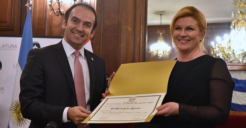 GRABAR-KITAROVIĆ VISOKO UVAŽENA GOŠĆA BUENOS AIRESA 'Nakon Drugog svjetskog rata Hrvati u Argentini našli slobodu svjedočiti svoje domoljublje'