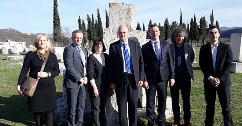 HRVATSKI DUŽNOSNICI POSJETILI ČAPLJINU 'Došli smo vidjeti kako zadržati ljude ovdje'