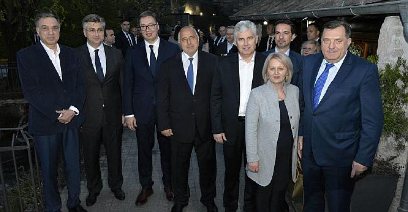 'BIH JE DRŽAVNI PRIORITET HRVATSKE' Plenković u Mostaru na radnoj večeri s Vučićem