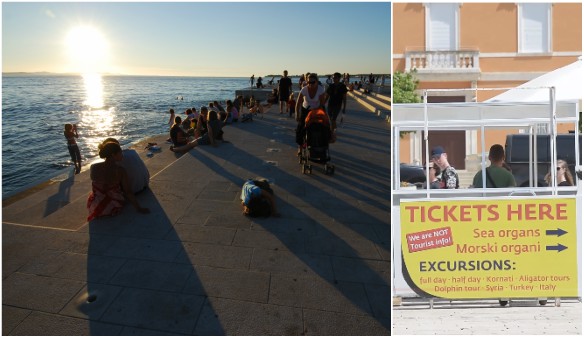 HOĆE LI SE SNAĆI? U Zadru turiste usmjeravaju ka 'morskim organima'