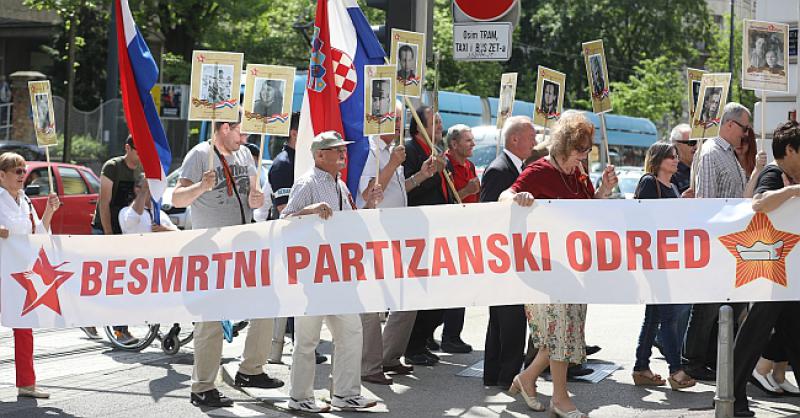 BESMRTNI PARTIZANI Marširali Zagrebom povodom Dana oslobođenja Zagreba