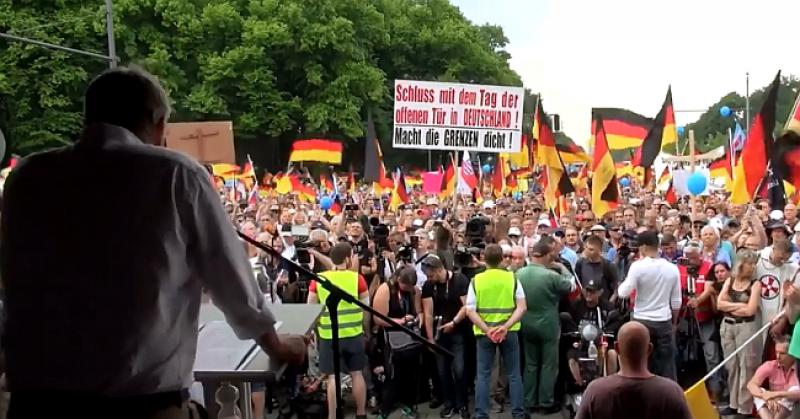 BERLIN NIJE DRESDEN AfD okupio više protuprosvjednika nego prosvjednika