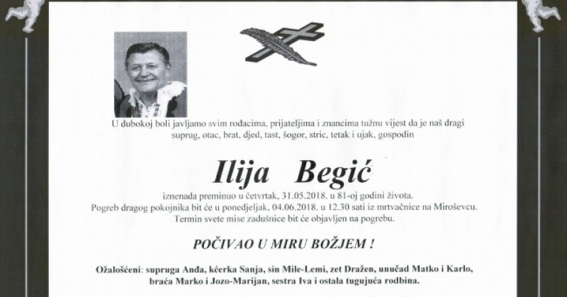 (VIDEO) UZ ZVUKOVE VIOLINE I ŠARGIJE Pokopan Ilija Begić