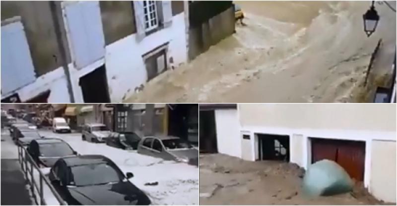 (VIDEO) ŠTO SE TO DOGAĐA U EUROPI? Ekstremne poplave 'gutaju' gradove i sela!