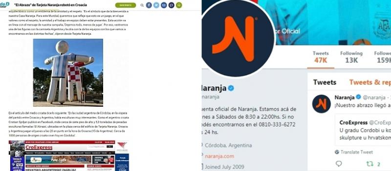 UOČI UTAKMICE CroExpress osvanuo u jednim od najvećih argentinskih novina