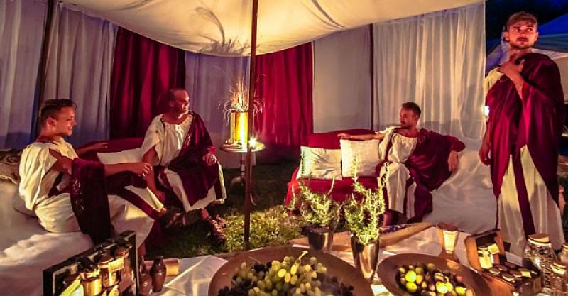 LJETNE BAKANALIJE U Vodicama uprizorenje života kakav je bio prije više od dva tisućljeća