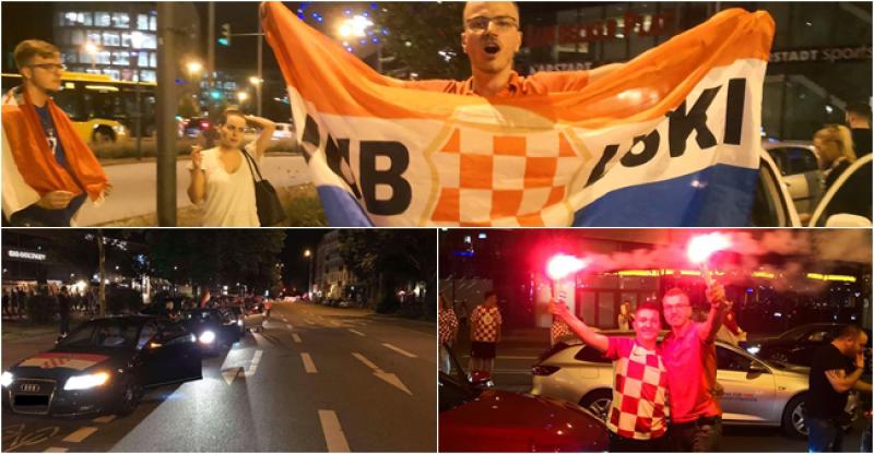 (VIDEO) ISELJENIŠTVO OPET PUNIM SRCEM UZ HRVATSKU Evo kako se pobjeda Vatrenih slavila u Stuttgartu, Düsseldorfu, Hamburgu…