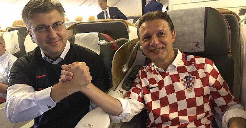 PLENKOVIĆ I JANDROKOVIĆ KRENULI U MOSKVU 'Ovo je ogroman dan za Hrvatsku'