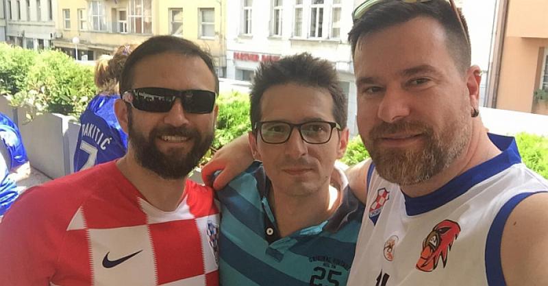 (FOTO VIJEST) EKIPA CRO STUTTGART Na dočeku 'Vatrenih' u Zagrebu