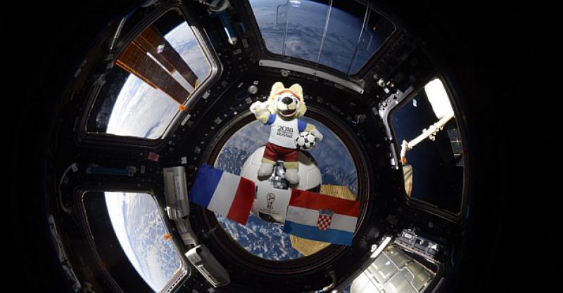 O OVOME SE MOGLO SAMO SANJATI Hrvatska trobojnica izvješena i u SVEMIRU!