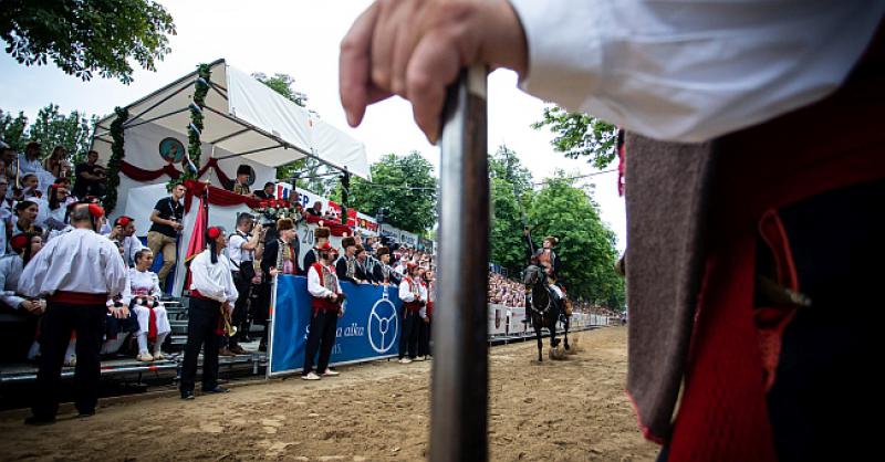 HRVATSKI SPECIJALAC POBJEDNIK SINJSKE ALKE Josip je osvojio 303. izdanje viteškog natjecanja