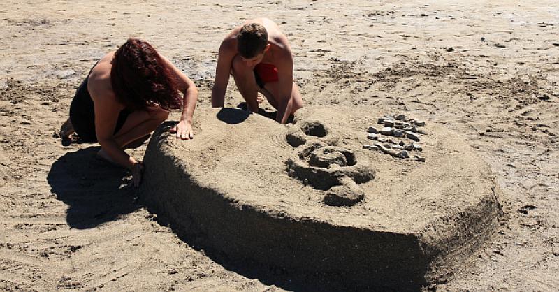 ČAROLIJA KOJA NASTAJE I NESTAJE Hrvatski grad poznat po čarobnim plažama organizira Četvrti festival pijeska