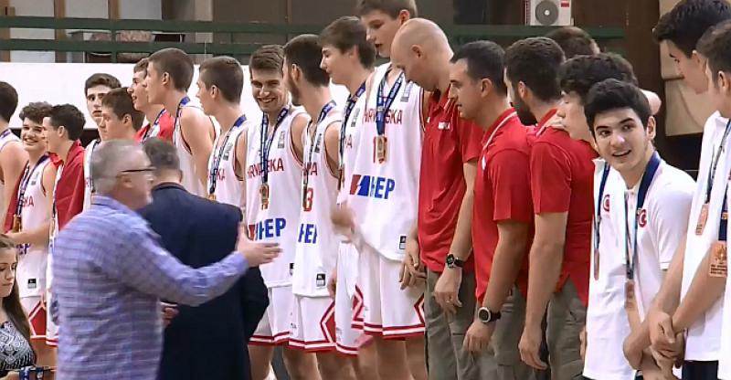 PONOS DO NEBA Mladi hrvatski košarkaši prvaci Europe!