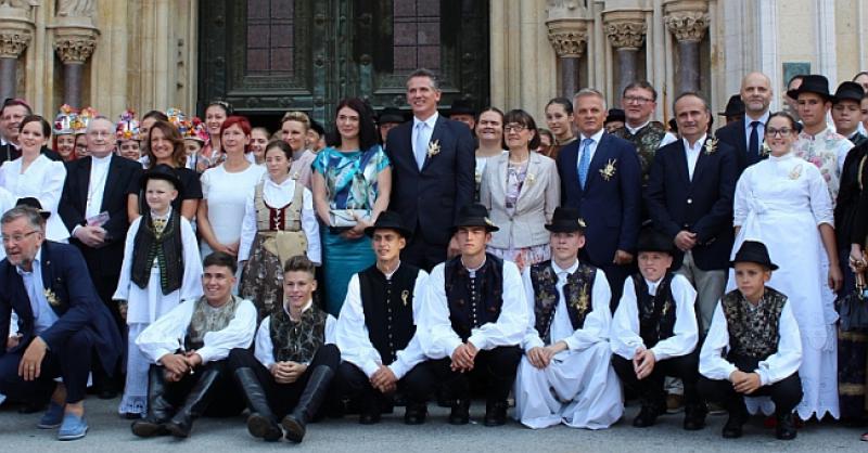 FOTOGALERIJA Održana Dužijanca u Zagrebu, zajednički sudjelovali Hrvati Bačke, Srijema, Šokci...