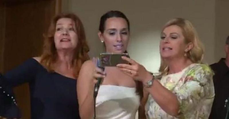 (VIDEO, FOTO) RASPJEVANA PREDSJEDNICA S američkim Hrvatima totalno otpustila kočnice