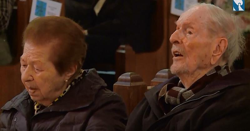 (VIDEO) LJUBAV ZAUVIJEK Hiltraut (99) i Karl (97) proslavili 75. godišnjicu braka