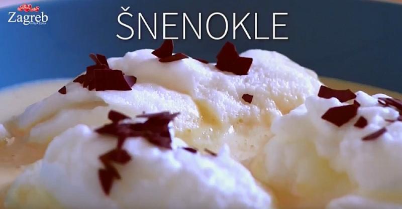 (VIDEO RECEPT) DESERT IZ MLADOSTI Kako napraviti 'šnenokle'?