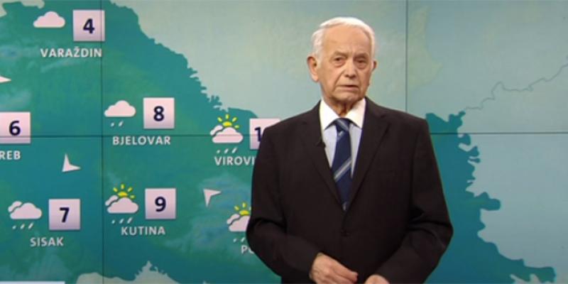 ZBOGOM PROFESORE Preminuo je legendarni televizijski meteorolog