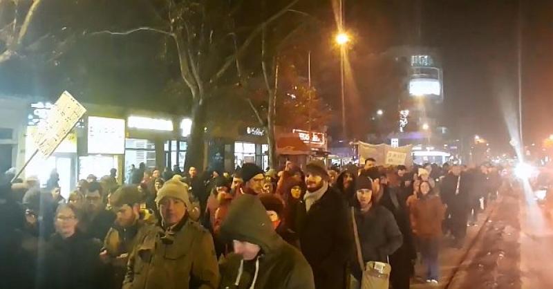 10.000 PROSVJEDNIKA U NOVOM SADU 'Stop fašizmu'