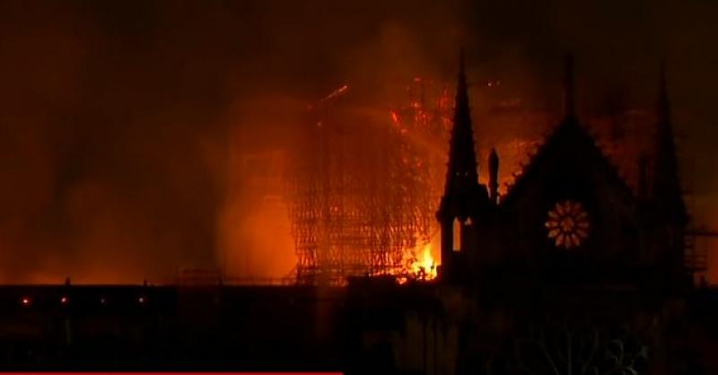 CIVILIZACIJSKA KATASTROFA Izgorjela najznamenitija pariška crkva Notre Dame