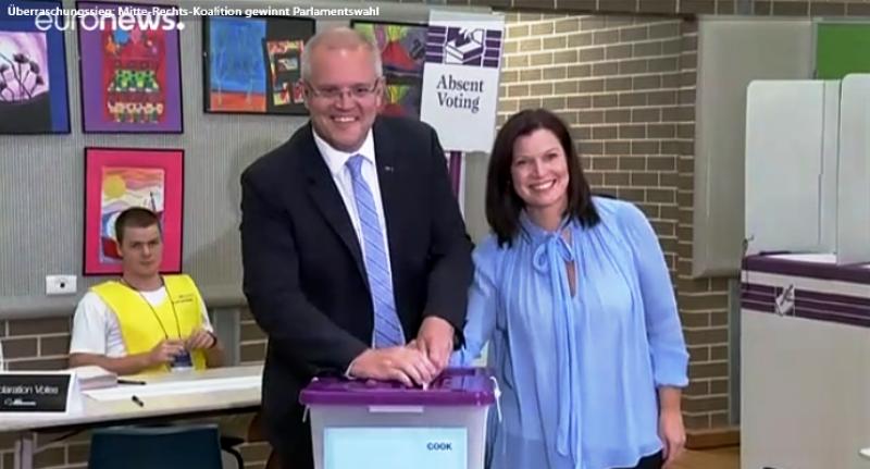 (IZBORI U AUSTRALIJI) VELIKO IZNENAĐENJE Pobjedu odnijela konzervativna koalicija premijera Morrisona