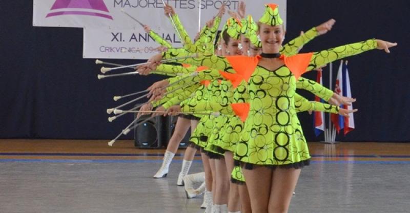 NAJBOLJE EUROPSKE MAŽORETKINJE Više od 850 mažoretkinja na europskome prvenstvu u Crikvenici