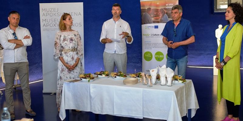 KeyQ+: Razmjena iskustva, prezentacija jelovnika i proizvoda partnera u projektu, promocija projektnih rezultata u Malom Lošinju