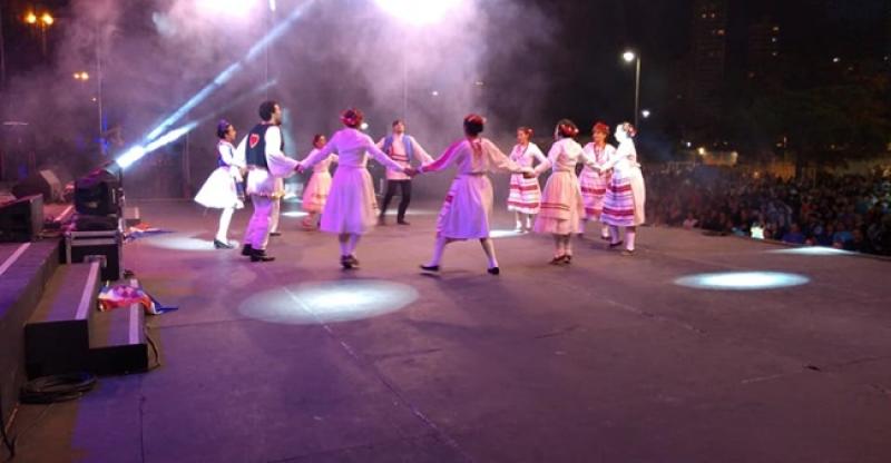 ISKAZANA POČAST I DODIJELJENO PRIZNANJE Hrvatskom folklornom društvu 'Velebit' iz Rosarija