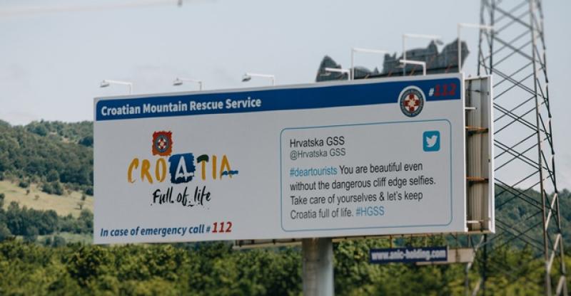 HGSS ORIGINALNIM PLAKATOM UPUTIO UPOZORENJE TURISTIMA 'Dragi turisti prekrasni ste...'