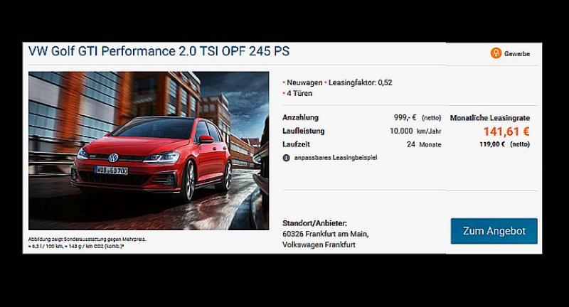 PODUZETNICI, OVDJE MORATE BITI REKORDNO BRZI  - VW GOLF GTI PERFORMANCE - Još samo 4 automobila na 'lageru', odmah dostupna!