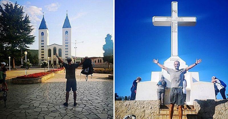 HODAO 1200 KM OD ZÜRICHA DO MEĐUGORJA Vjera mi je bila tako jaka i nije bilo ni jednog trenutka da sam se nečeg bojao