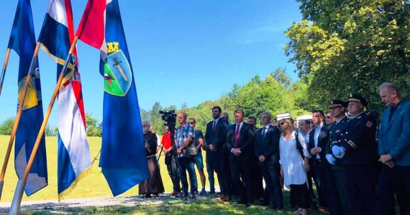 NA BRDU ČUKUR IZNAD HRVATSKE KOSTAJNICE Obilježena 28. godišnjica smrti HRT snimatelja Gordana Lederera