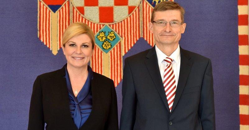 NOVOM AUSTRIJSKOM VELEPOSLANIKU Dr. Josefu Markusu Wuketichu želimo srdačnu dobrodošlicu u Hrvatskoj!