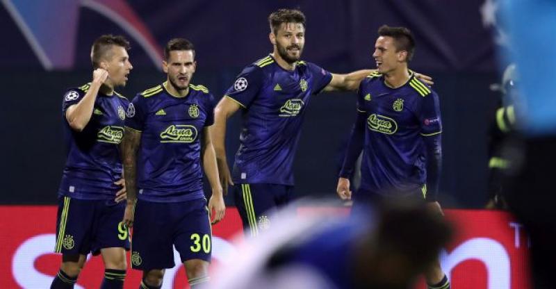 DINAMOVA VEČER ZA PAMĆENJE Prekinuli crni niz u Ligi prvaka, Oršić zabio tri gola