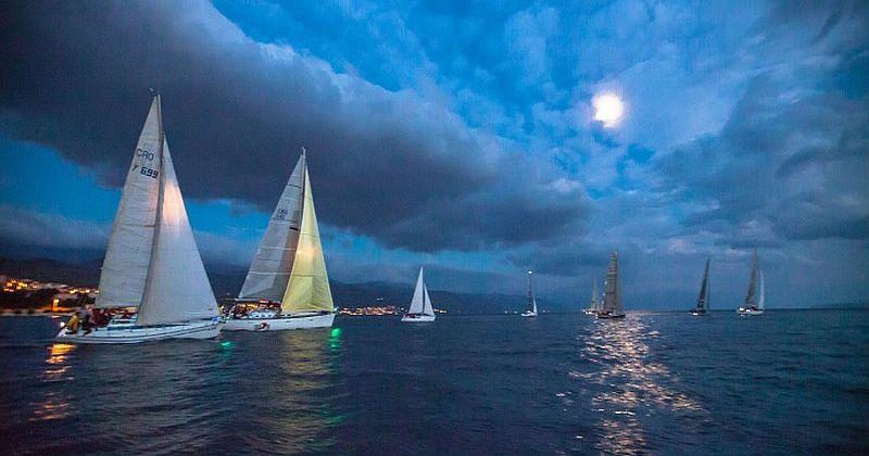 POČELA TRKA OKO KRKA Šesto izdanje atraktivne višednevne regate