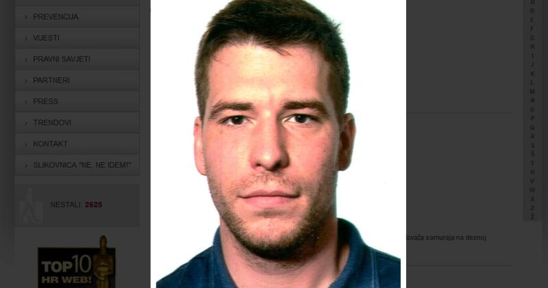 NESTAO MARKO KOVAČEVIĆ Od 7. mjeseca nalazi se na privremenom radu u Njemačkoj, a od 13. rujna se ne javlja članovima obitelji