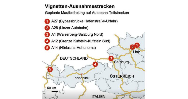 (AUSTRIJA) OVO OBAVEZNO MORATE ZNATI! UKIDAJU SE VINJETE DO SALZBURGA I KUFSTEIN-a Odluka o ukidanju plaćanja cestarine samo formalnost koja će se odraditi u srijedu