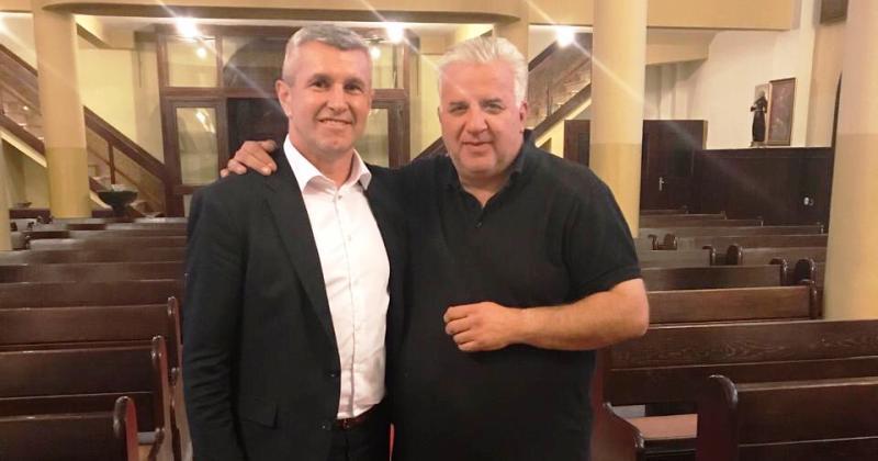 DRŽAVNI TAJNIK TUGOMIR MAJDAK posjetio župnika don Mateja Palića i svetište Majke Božje Letničke u Janjevu