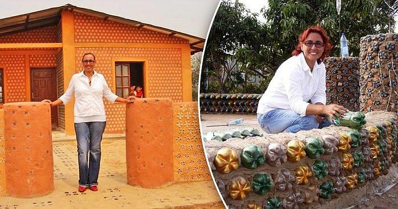 KROV NAD GLAVOM ZA NAJUGROŽENIJE Odvjetnica iz Bolivije ne baca stare plastične boce, već od njih gradi kuće za siromašne