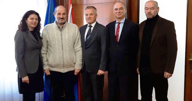 ZVONKO MILAS Sastao se danas s izaslanstvom Matice hrvatske u Sarajevu