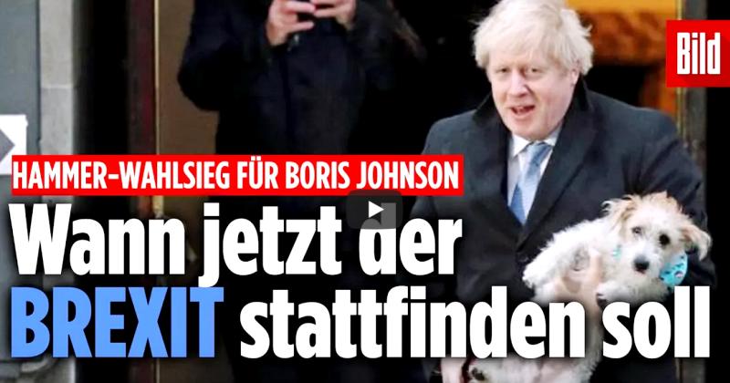 BRITANSKI PREMIJER Boris Johnson slavi povijesnu pobjedu. Za Britaniju 'svanula nova zora'