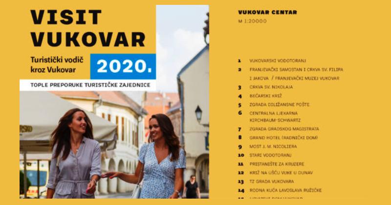 IZAŠAO JE NOVI TURISTIČKI VODIČ Turističke zajednice grada Vukovara 'Visit Vukovar 2020.'