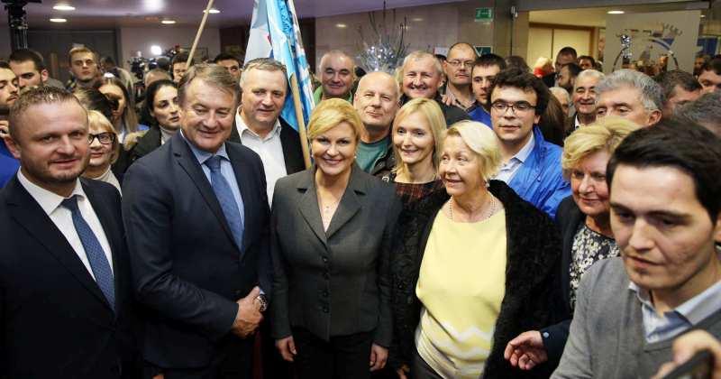 KOLINDA GRABAR-KITAROVIĆ U svoj narod vjerujem, a on vjeruje u mene. Zato ću ih sa zadovoljstvom pobijediti