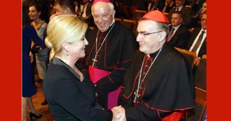KARDINAL Josip Bozanić predsjednici Grabar-Kitarović uputio čestitku za Božić i Novu godinu