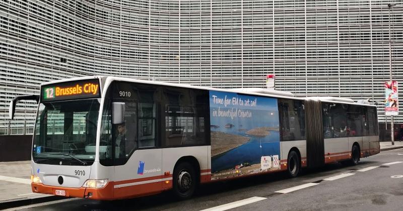 TIJEKOM SIJEČNJA I VELJAČE Motivi Hrvatske na najfrekventnijim lokacijama u Bruxellesu povodom predsjedanja Vijećem EU