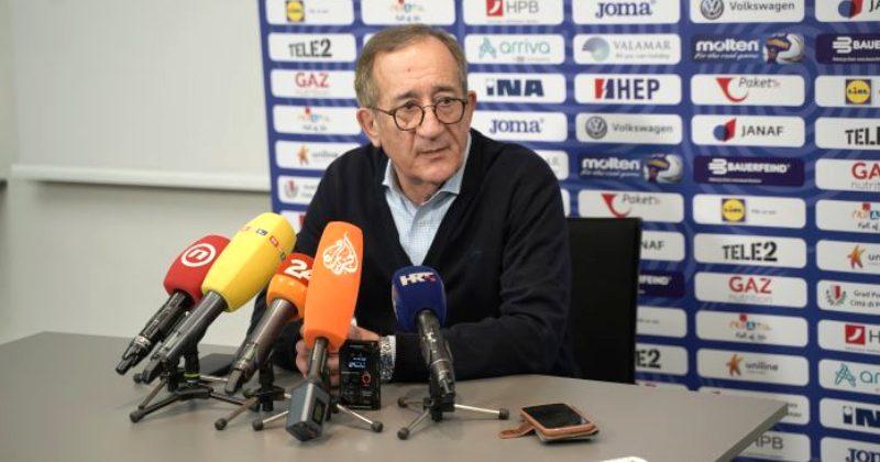 UOČI SUSRETA S NJEMAČKOM Izbornik hrvatske rukometne reprezentacije Lino Červar odlučio napraviti prvu promjenu u sastavu momčadi